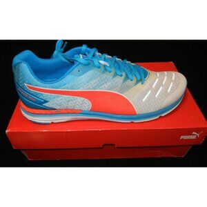 Puma Speed 300 Ignite Size 14 Men’s Sneaker Shoe New NIB  Blue Red White